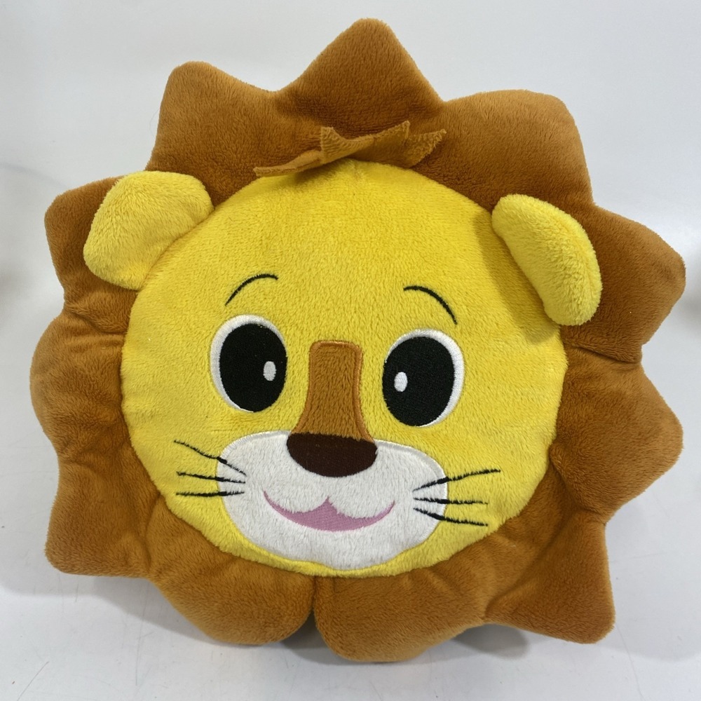 Buckle Toys Benny Lion For Babies Toddlers Early Learning Activity Plush